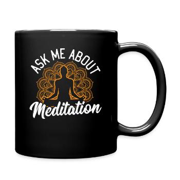 Yoga amant Chakra guérison Chakra guérison Art - Mug uni - noir - Droite