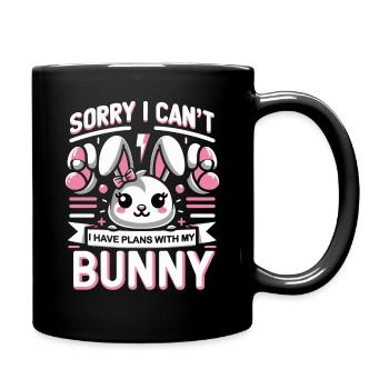 Lapin, Lapin, Animal, Animal De Compagnie, Lapins - Mug uni - noir - Droite