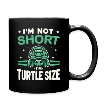 Turtle Sea Turtle Turtle Animal - Full Colour Mug - black - Right