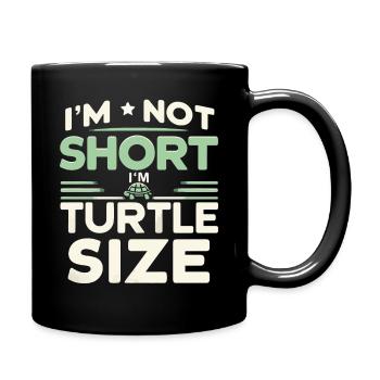 Turtle Sea Turtle Turtle Animal - Full Colour Mug - black - Right