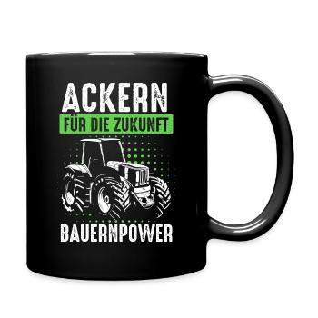 Tractor Farmer Farmer Tractor Tractor Driver - Full Colour Mug - black - Right