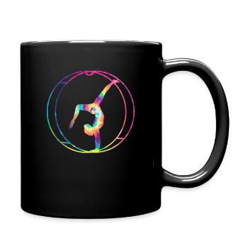 Rhönrad Gymnastics Rhönräder Wheel - Full Colour Mug - black - Right