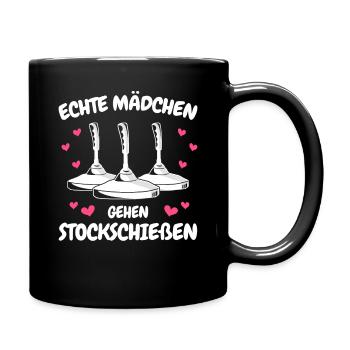 Curling Curling Curling Curling - Full Colour Mug - black - Right