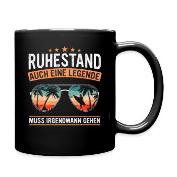 Pension de retraite Pension de retraite Pension de retraite - Mug uni - noir - Droite