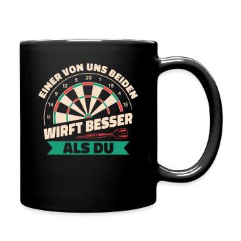 Fléchettes Fléchettes Joueur de fléchettes Fléchettes Sport - Mug uni - noir - Droite