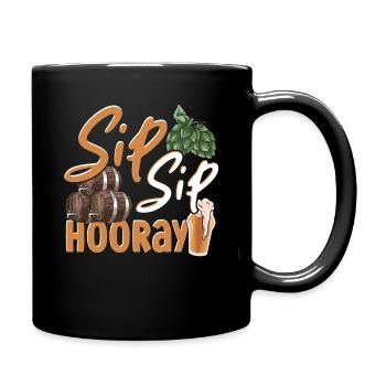 Herzen Craft Beer Bierbrauen Bierbrauer - Tasse einfarbig - Schwarz - Rechts