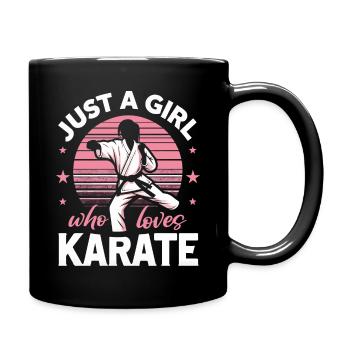Karaté Karaté Combattant Arts martiaux - Mug uni - noir - Droite