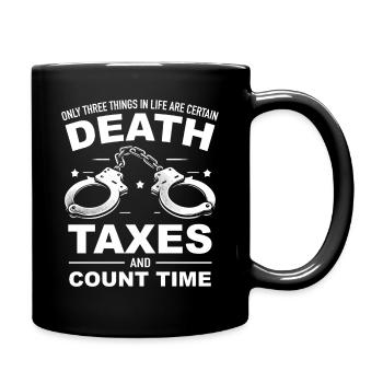 Correctional officer Guard Correctional officer - Full Colour Mug - black - Right