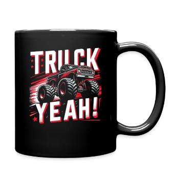 Monster Truck Auto Trucks - Mug uni - noir - Droite