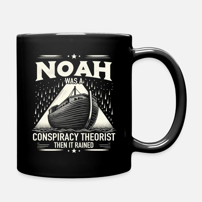 Verschwörungstheoretiker Verschwörungstheorie - Tasse einfarbig - Schwarz