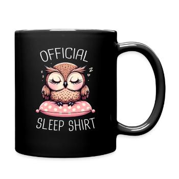 Owl, Bird, Animal, Owls - Full Colour Mug - black - Right