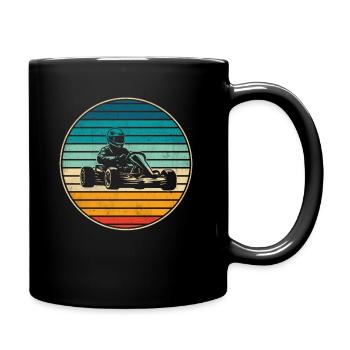 Go-Kart Karts Motorsport Hommes Kart Race Garçons - Mug uni - noir - Droite
