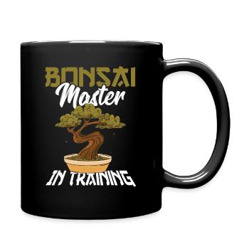Culture japonaise Plantes miniatures Jardinage - Mug uni - noir - Droite