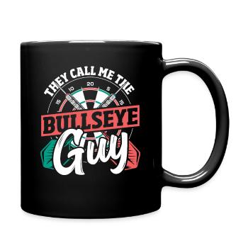 Throwing Sport Dart Player Dart-Throwing - Full Colour Mug - black - Right
