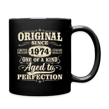 Original depuis 1974 Vintage cadeau d’anniversaire - Mug uni - noir - Droite