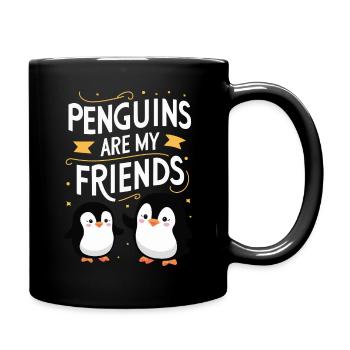 Penguin Penguin Animal - Full Colour Mug - black - Right
