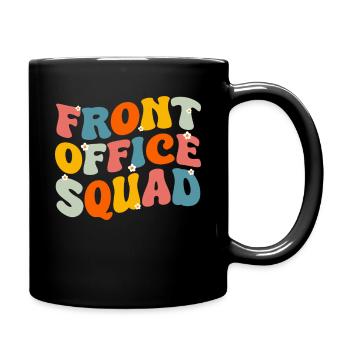 Secrétaire de l’école Front Office - Mug uni - noir - Droite