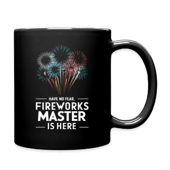 Pyrotechnicien Pyrotechnie des feux d’artifice - Mug uni - noir - Droite