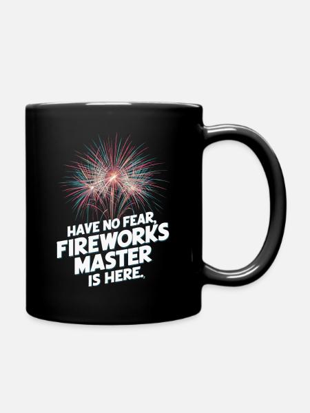 Pyrotechnicien Pyrotechnie des feux d’artifice - Mug uni - noir