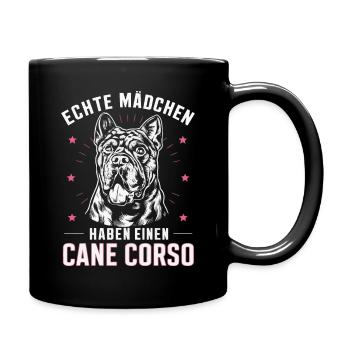 Chiens Cane Corso Italiano Chien - Mug uni - noir - Droite