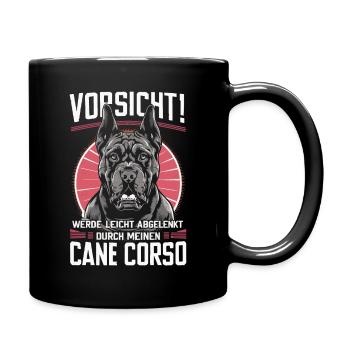 Chiens Cane Corso Italiano Chien - Mug uni - noir - Droite
