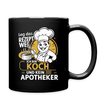 Cook Chef - Full Colour Mug - black - Right