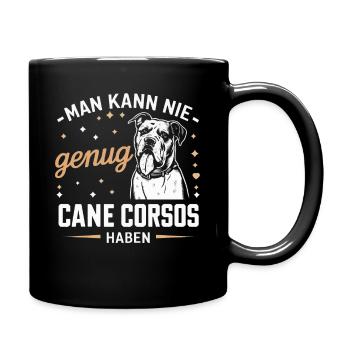 Chiens Cane Corso Italiano Chien - Mug uni - noir - Droite