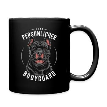 Chiens Cane Corso Italiano Chien - Mug uni - noir - Droite
