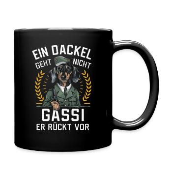 Dachshund Dachshund Dog Dogs - Full Colour Mug - black - Right