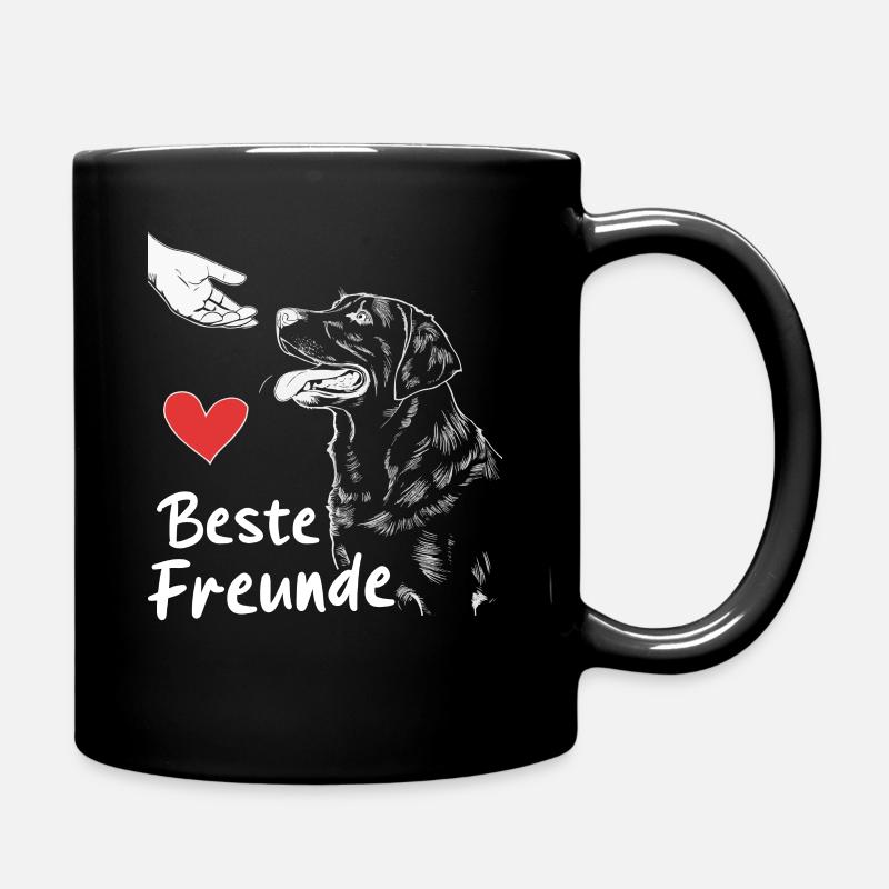 Labrador Hund Hunde - Tasse einfarbig - Schwarz