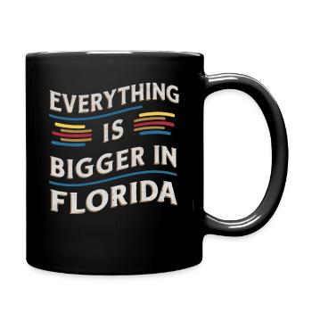 Florida, USA, America, Seed - Full Colour Mug - black - Right