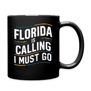 Florida, USA, America, Seed - Full Colour Mug - black - Right