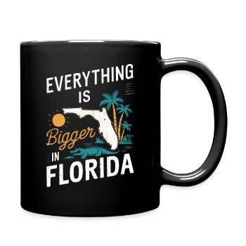 Florida, USA, America, Seed - Full Colour Mug - black - Right