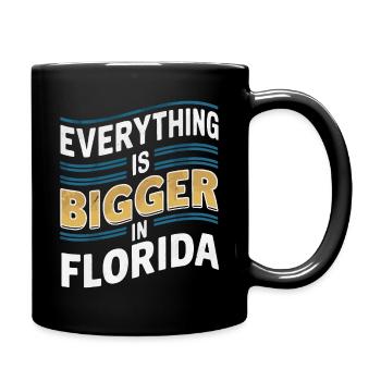Florida, USA, America, Seed - Full Colour Mug - black - Right