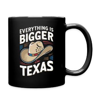 Texas State Texans Texas - Full Colour Mug - black - Right