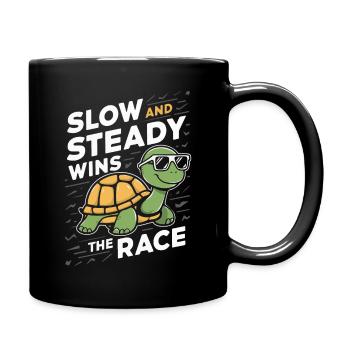 Turtle Sea Turtle Turtle Animal - Full Colour Mug - black - Right
