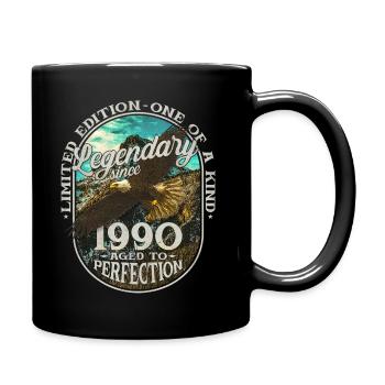 Legendary since 1990 - Full Colour Mug - black - Right