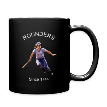 ROUNDERS, JEU DE BALLE, SPORT - Mug uni - noir - Droite