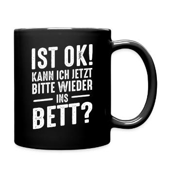 Funny Funny Funny Saying Funny Clothing - Full Colour Mug - black - Right
