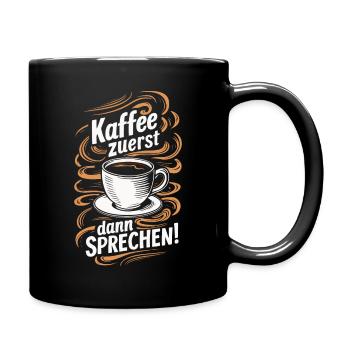Coffee Coffee Coffee Drinkers Coffee Lovers - Full Colour Mug - black - Right