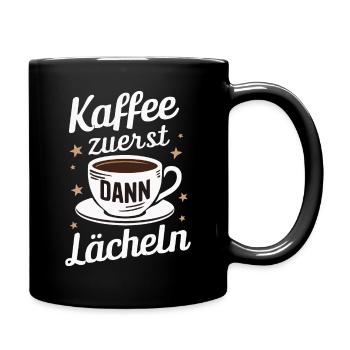 Coffee Coffee Coffee Drinkers Coffee Lovers - Full Colour Mug - black - Right