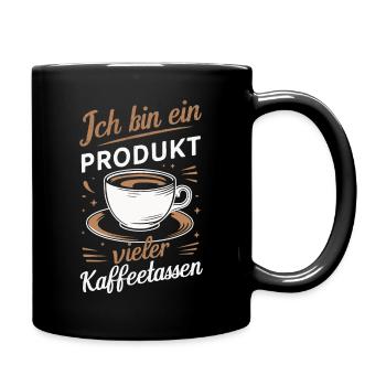 Coffee Coffee Coffee Drinkers Coffee Lovers - Full Colour Mug - black - Right