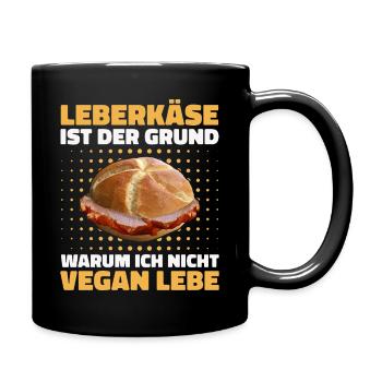 Leberkäs Bayern Leberkas Semmel Fleischkäse - Mug uni - noir - Droite