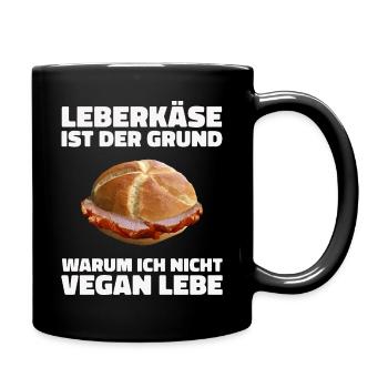 Leberkäs Bayern Leberkas Semmel Fleischkäse - Mug uni - noir - Droite