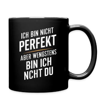 Sarcasme Ironie Drôle Paroles sarcastiques - Mug uni - noir - Droite