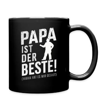 Dad Dad Father's Day - Full Colour Mug - black - Right
