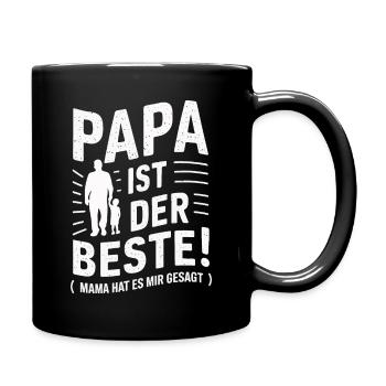 Dad Dad Father's Day - Full Colour Mug - black - Right