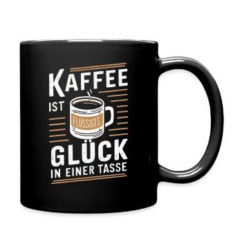 Coffee Coffee Coffee Drinkers Coffee Lovers - Full Colour Mug - black - Right