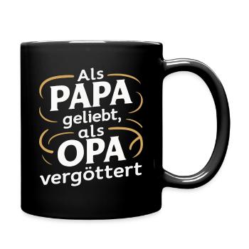 Dad Dad Father's Day - Full Colour Mug - black - Right