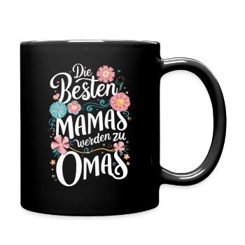 Grandma Grandma Grandparents Mother's Day Family - Full Colour Mug - black - Right